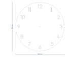 Large Wall Clock Classic 80 cm - Image 7