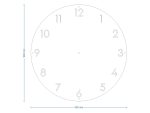 Large Wall Clock Classic 90 cm - Image 7