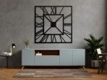 Large Metal Wall Clock Art deco 100 cm - Image 5