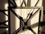 Metal Wall Clock Art deco 70 cm - Image 5