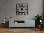 Metal Wall Clock Art deco 70 cm - Image 6