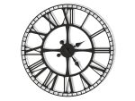 Large Metal Station Wall Clock 80 cm
