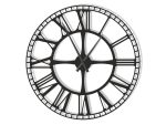 Large Metal Station Wall Clock 80 cm