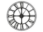 Large Metal Station Wall Clock 90 cm