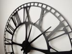 Large Metal Station Wall Clock 90 cm - Image 4