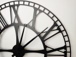 Large Metal Station Wall Clock 90 cm - Image 5