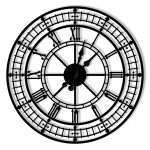 Metal Wall Clock Big Ben 50 cm