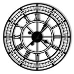 Metal Wall Clock Big Ben 60 cm