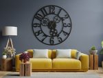 Large Metal Wall Clock Gears II 100 cm - Image 2