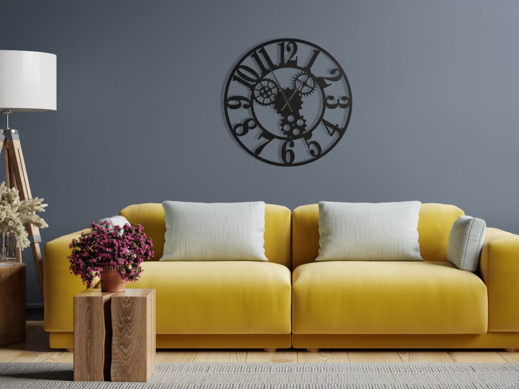 Metal Wall Clock Gears II 50 cm - Image 2