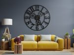 Large Metal Wall Clock Gears II 90 cm - Image 2