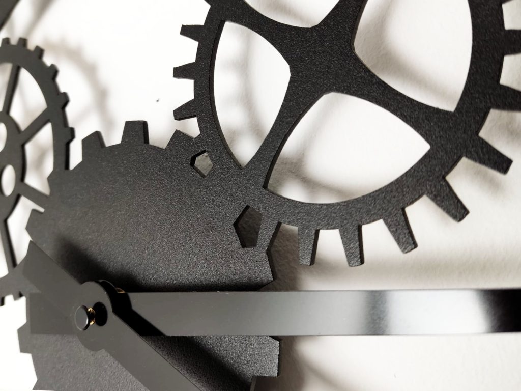 Large Metal Wall Clock Gears II 90 cm - Image 5