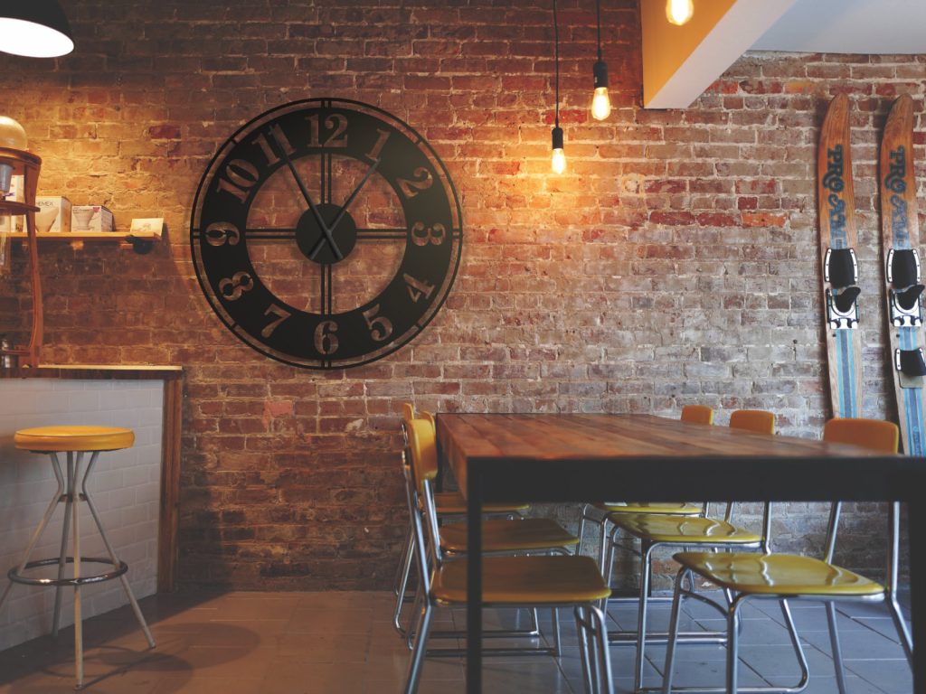 Large Metal Wall Clock Classic II 100 cm - Image 2