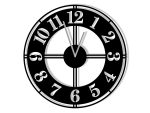 Metal Wall Clock Classic II 40 cm