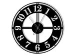 Metal Wall Clock Classic II 60 cm