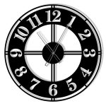 Metal Wall Clock Classic II 60 cm