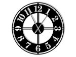 Metal Wall Clock Classic II 70 cm