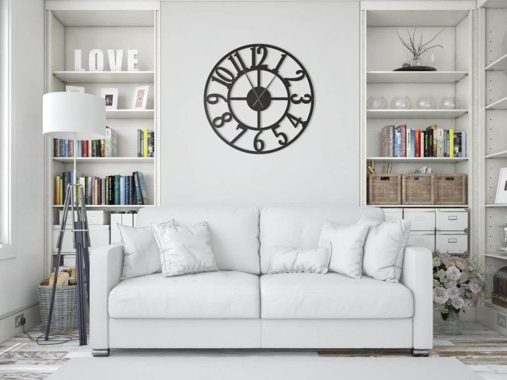 Metal Wall Clock Roma II 60 cm - Image 2