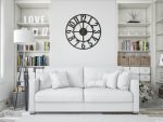 Metal Wall Clock Roma II 60 cm - Image 2