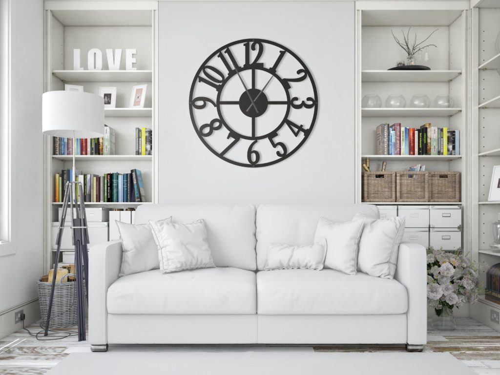 Metal Wall Clock Roma II 70 cm - Image 2