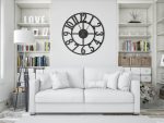 Metal Wall Clock Roma II 70 cm - Image 2