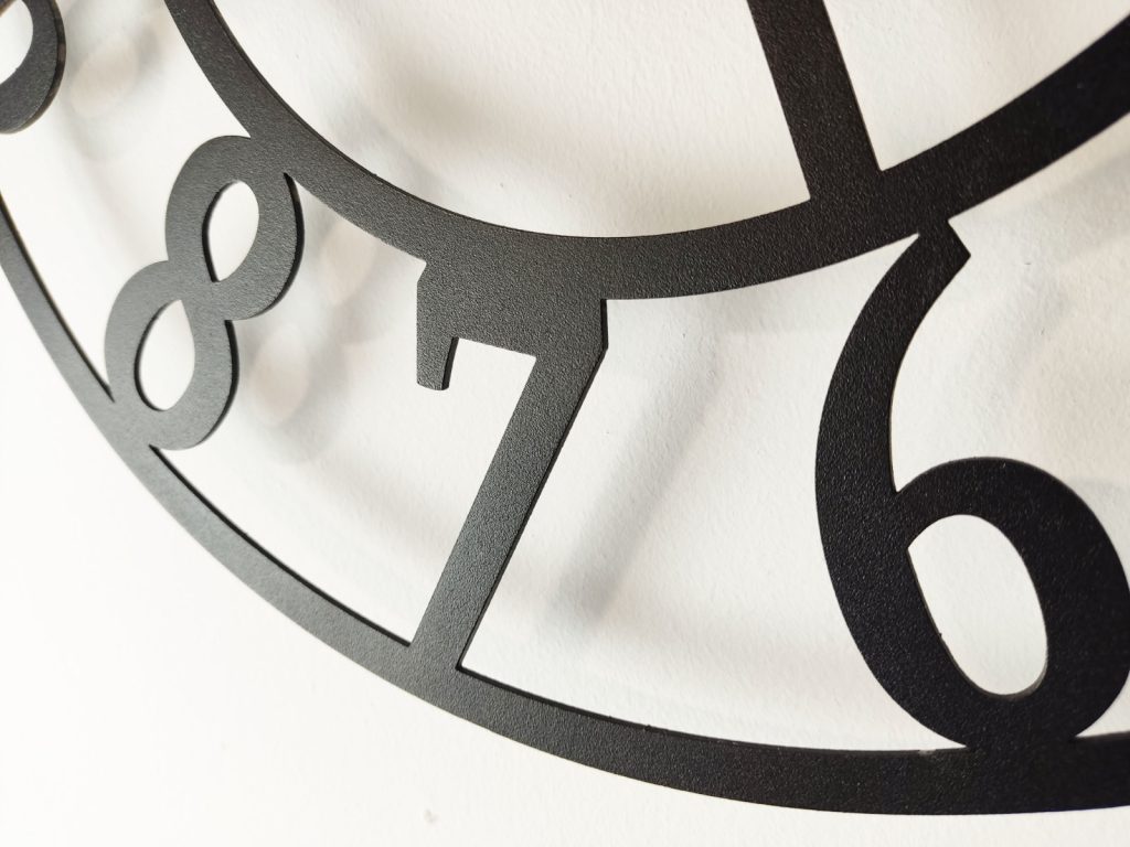 Metal Wall Clock Roma II 60 cm - Image 4