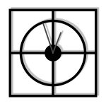 Wall Clock Simple 40 cm