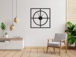 Large Wall Clock Simple 80 cm - Image 2