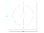 Large Wall Clock Simple 80 cm - Image 5