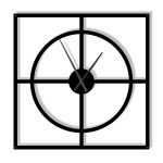 Large Wall Clock Simple 90 cm