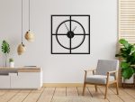 Large Wall Clock Simple 90 cm - Image 2
