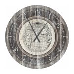 Large Wall Clock Globe 80 cm